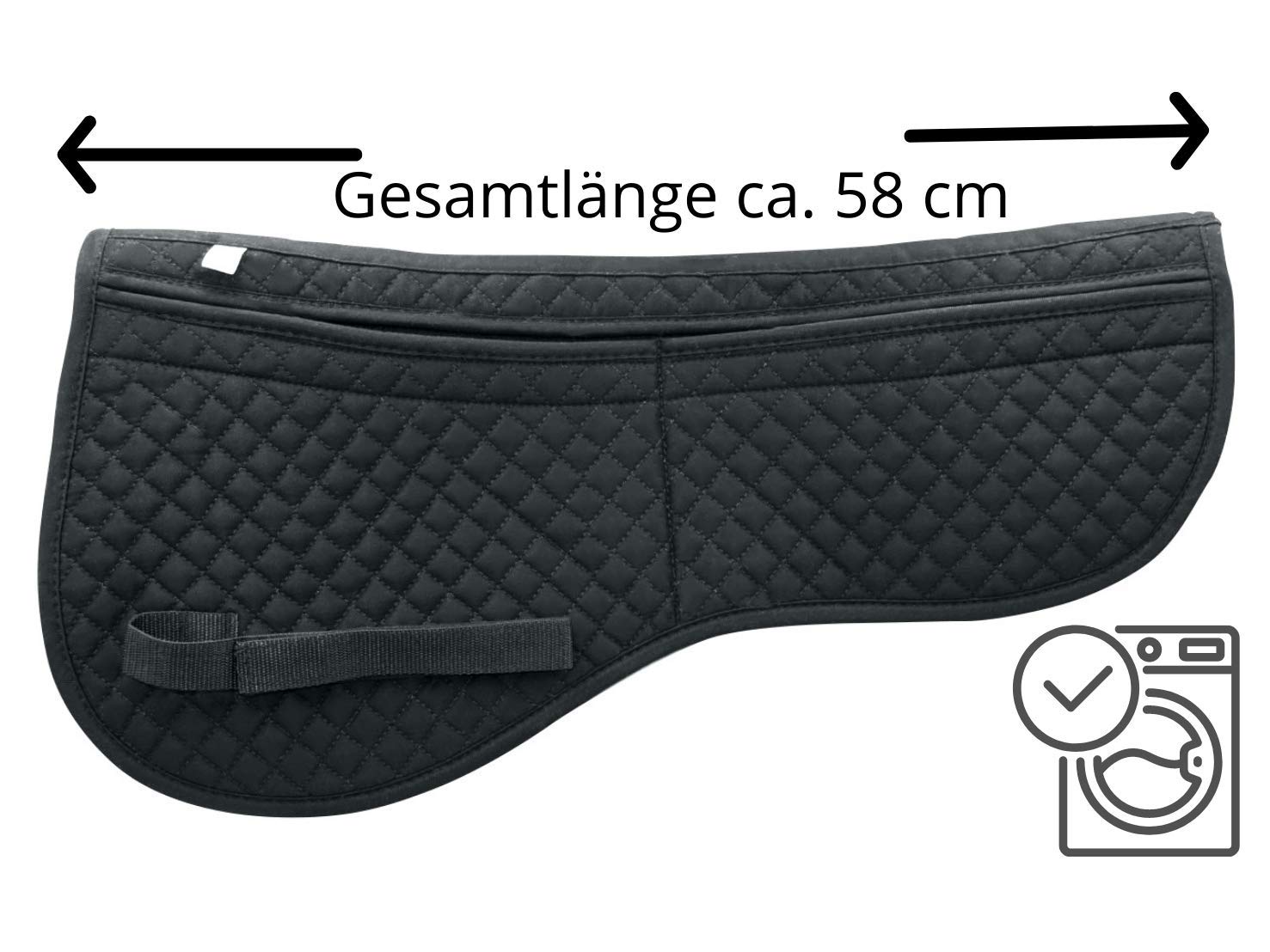 AMKA Stocksatteldecke Grün - Spezialdecke Für Australische Stocksättel