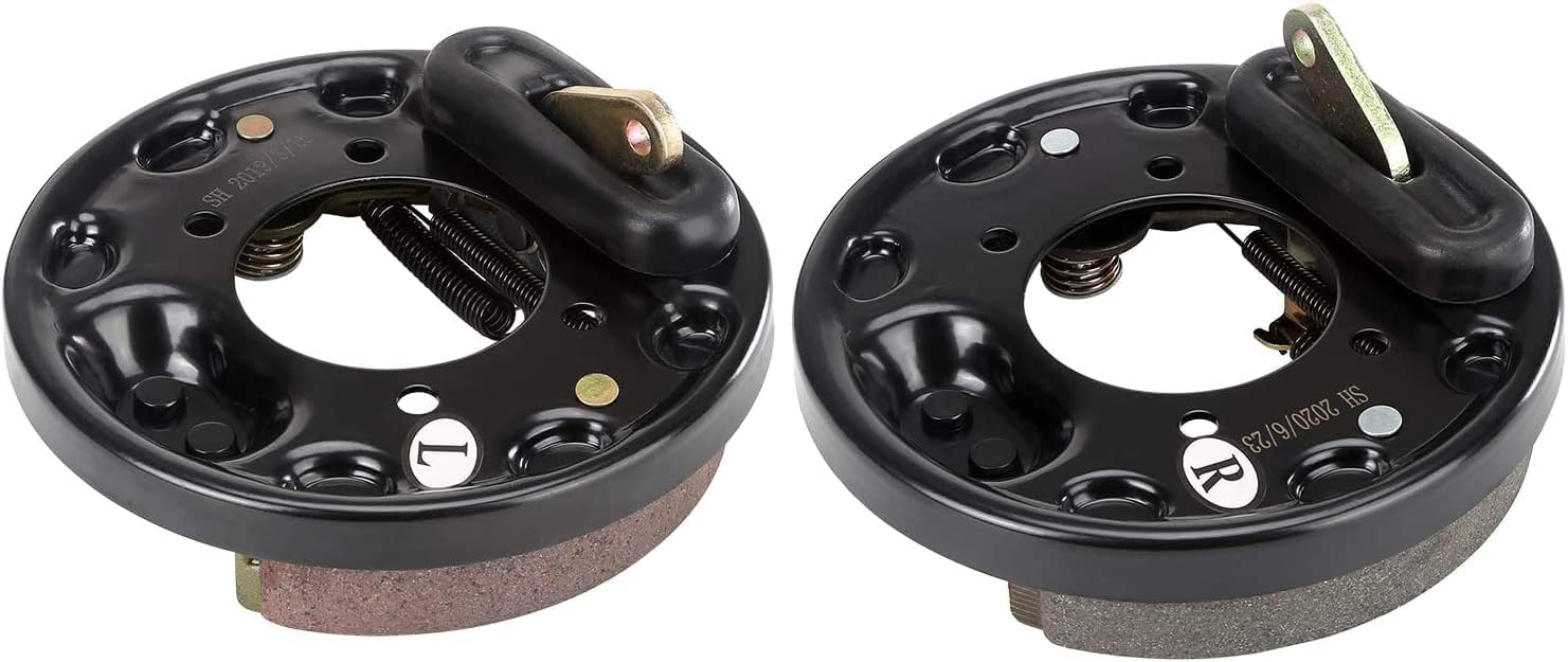 10L0L Golf Cart EZGO Brake Assembly,Rear Brake Cluster Driver +Passenger Side fit EZGO 1996-UP TXT PDS/Medalist,Yamaha G14 G16 G19 G20 G21 G22,OEM:70998-G01,70998-G02,JN6-F7290-03-00,JN6-F7280-03-00