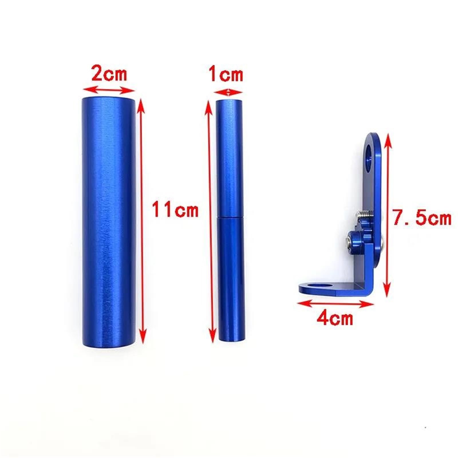Support De Navigation GPS pour Téléphone Portable pour Trail125 PCX125 ADV160 Pièces De Rechange pour Support De Téléphone Portable GPS GPS Support(Rouge)