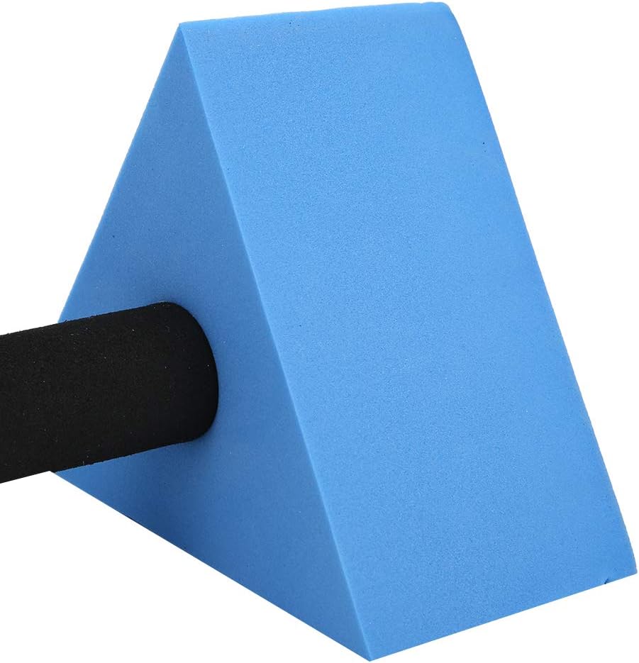 2PCS Triangle Dumbbell EVA Water Weight Barbell Children Swimming Fitness Equipment