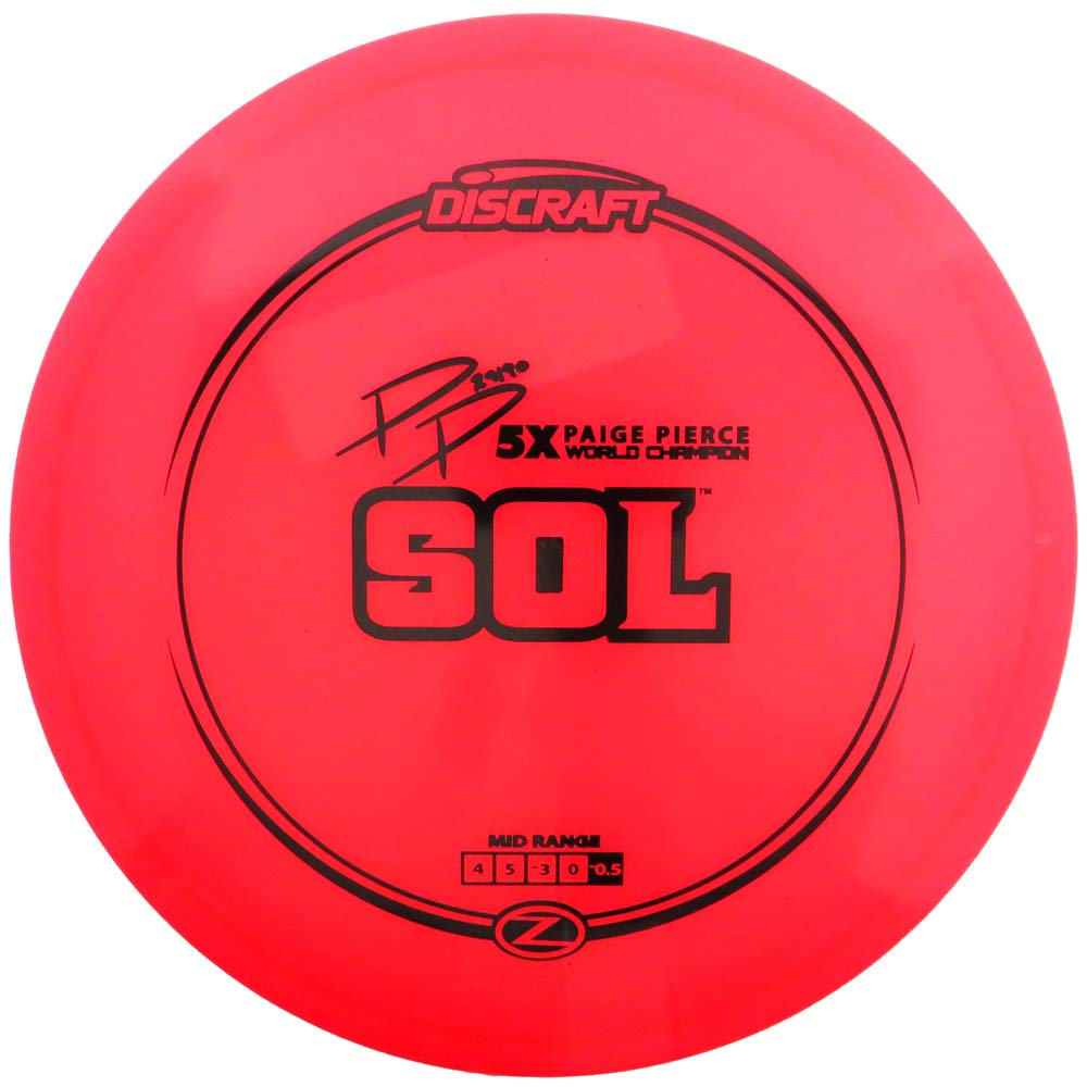 Discraft Paige Pierce Signature Elite Z Sol Midrange Golf Disc [Colors May Vary] - 160-166g
