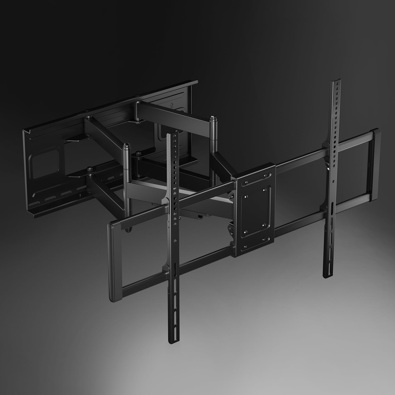 Maclean MC-482 TV Wandhalterung für 60-120" Flach & Curved Fernseher bis zu 120kg Max. VESA 900x600 Schwenkbar, Neigbar und Drehbar, Universal TV Halterung