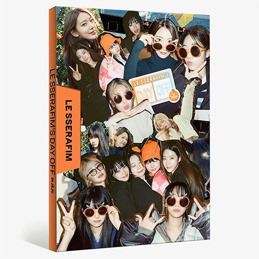 Amazon.com: LE SSERAFIM LE SSERAFIM'S [DAY OFF IN JEJU] PHOTOBOOK