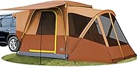 Vista 11 de TIMBER RIDGE 5-9 Person SUV Tent with Screen Porch and Awning for Family Camping, Weather Resistant and Portable Van or Car Tent, Includes Rainfly