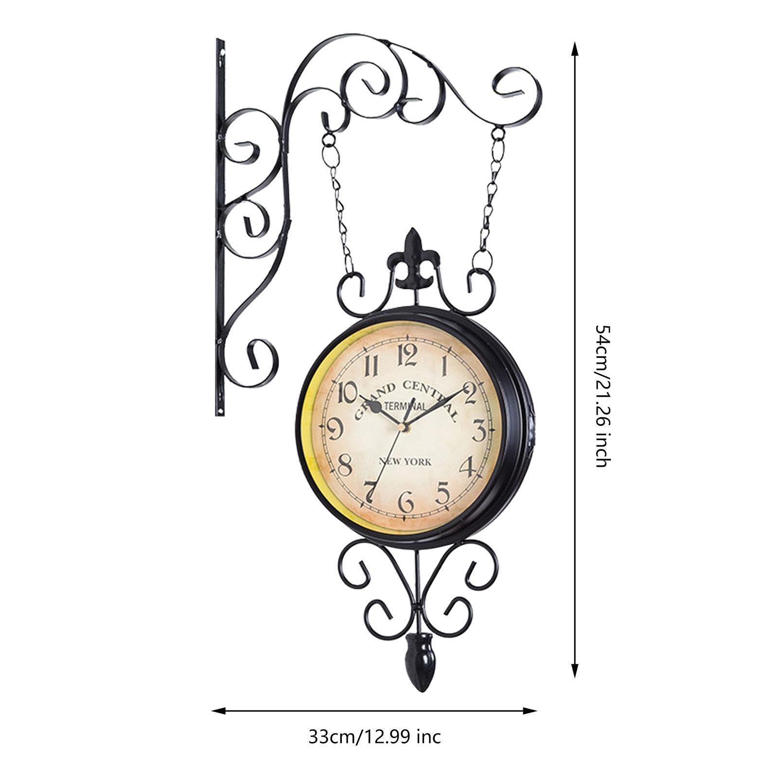 ※maco8※DOUBLE FACE WALL CLOCK Double Face Wall Clock | Williams Sonoma