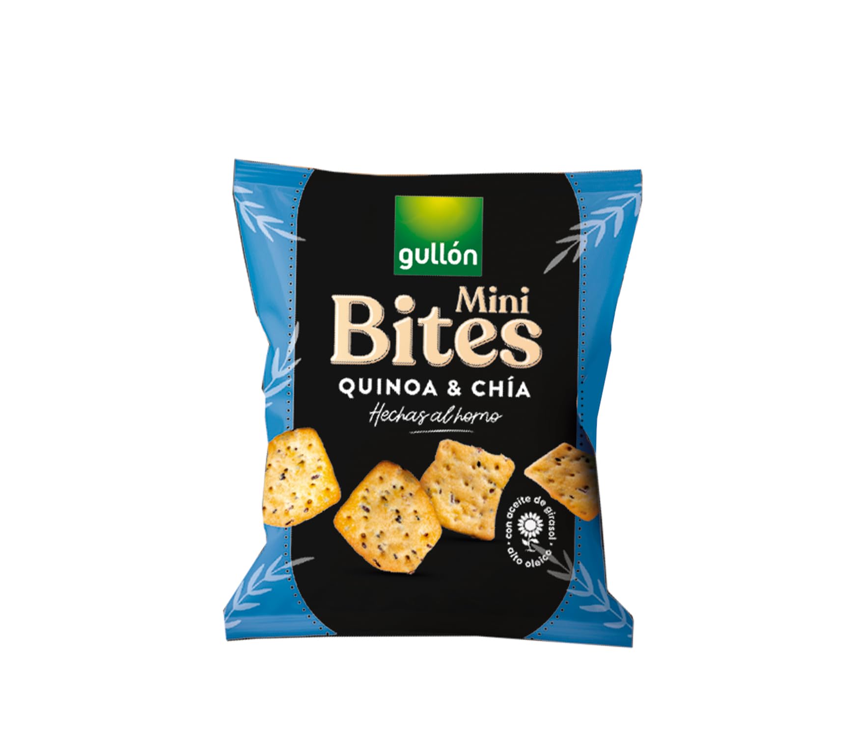 Galletas Gullón Mini Bites Quinoa y Chía 160g (4x40g)