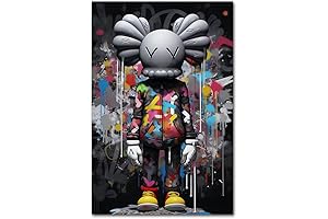 Hypebeast Poster Graffiti Canvas Print: Streetwear Fashion Art for the Ultimate Room Decor