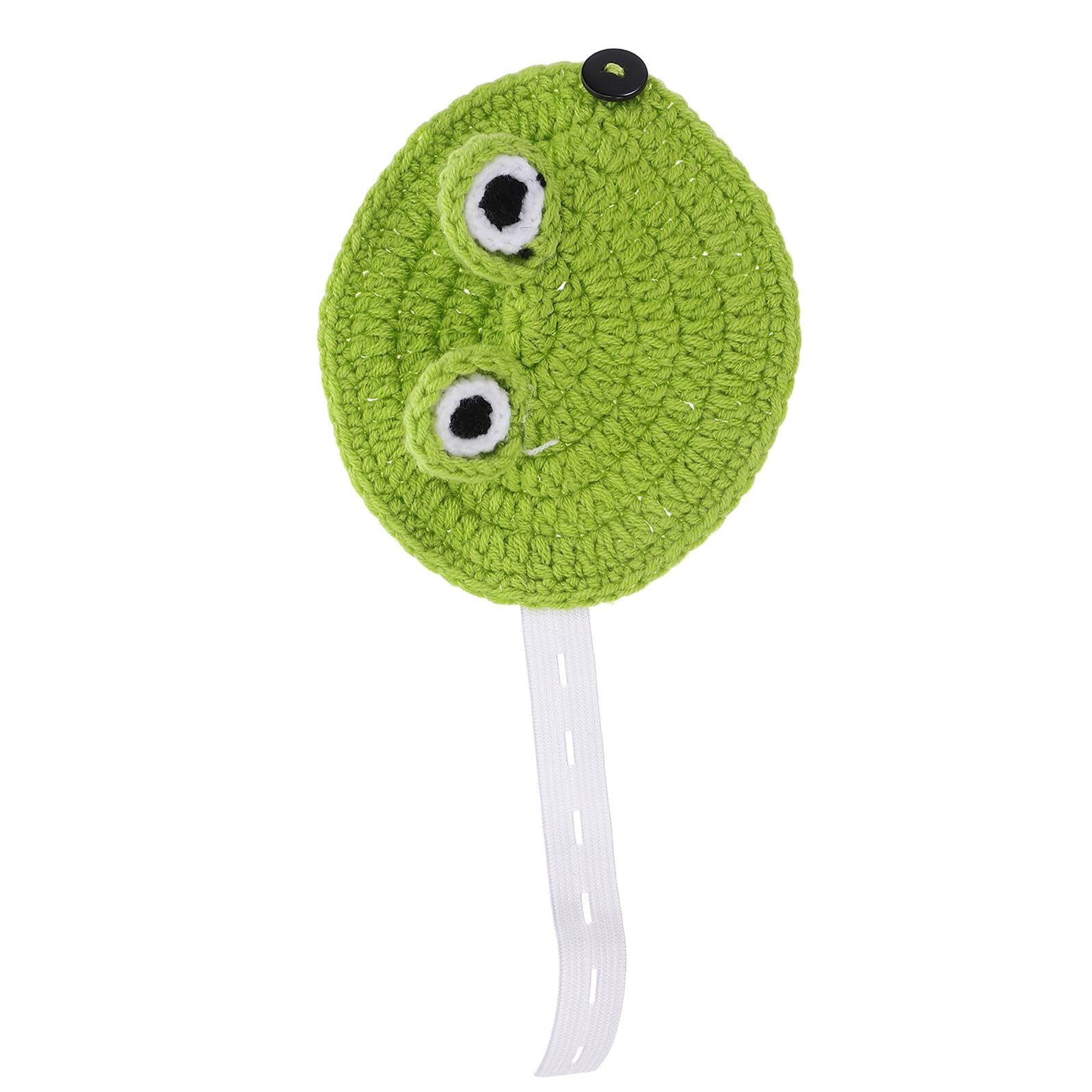 Handmade Winter Knitted Turtle Sweater with Frog Design, Elastic Strap Tortoise Cosplay Apparel for Small Animals, Photo Shoot Costume for Halloween and Christmas