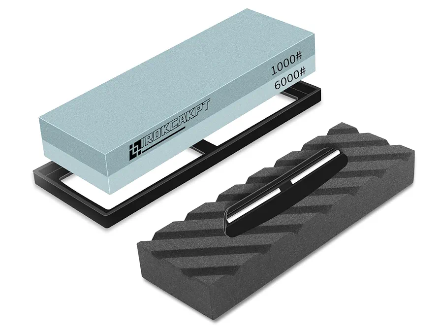 砥石 包丁 研ぎ石  #1000/#6000【面直し/竹砥石台/角度固定ホルダー Amazon.co.jp: IROKCAKPT 砥石 包丁研ぎ石 1000 6000 両面砥石