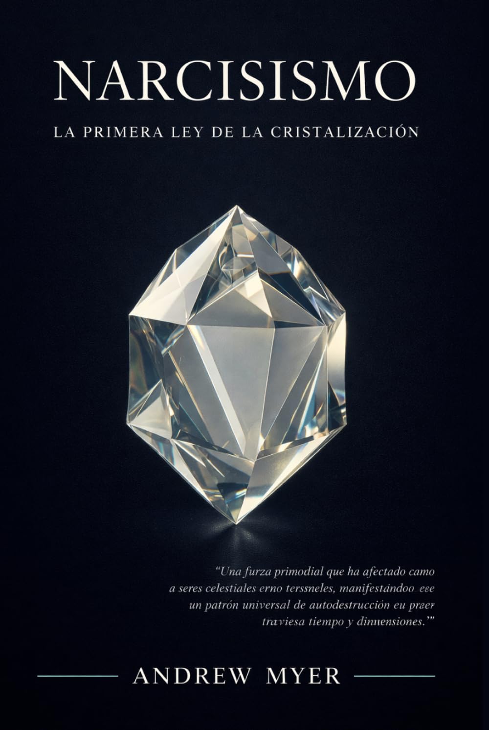 NARCISISMO: La Primera Ley de la Cristalización (NAVEGANDO POR EL OCEANO DEL INFINITO)