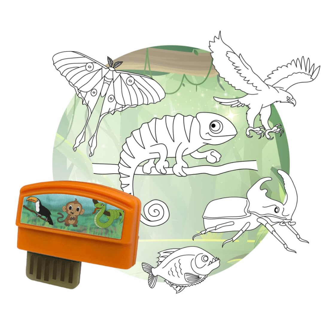 Flycatcher smART Sketcher 2.0 Jungle Animals Cartridge, 50+ Designs, 5+