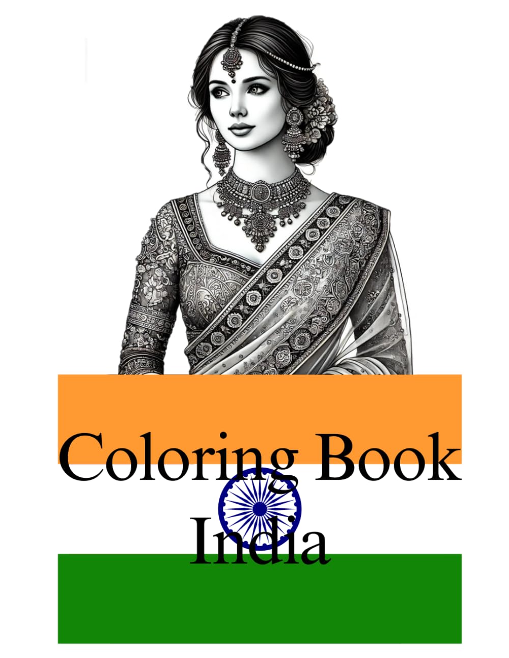 Relaxing Coloring Book for Advanced : Stress Relieving Indian Landscape: Stress Relief through the Elegance of Indian Vistas and Scenes