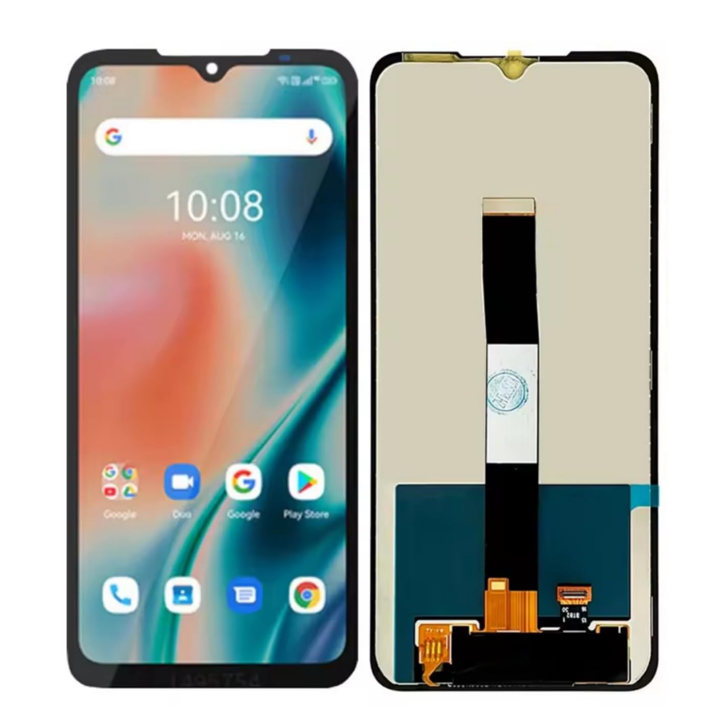 Showgood Écran LCD de rechange pour UMIDIGI Bison X10/10 Pro 6,5"