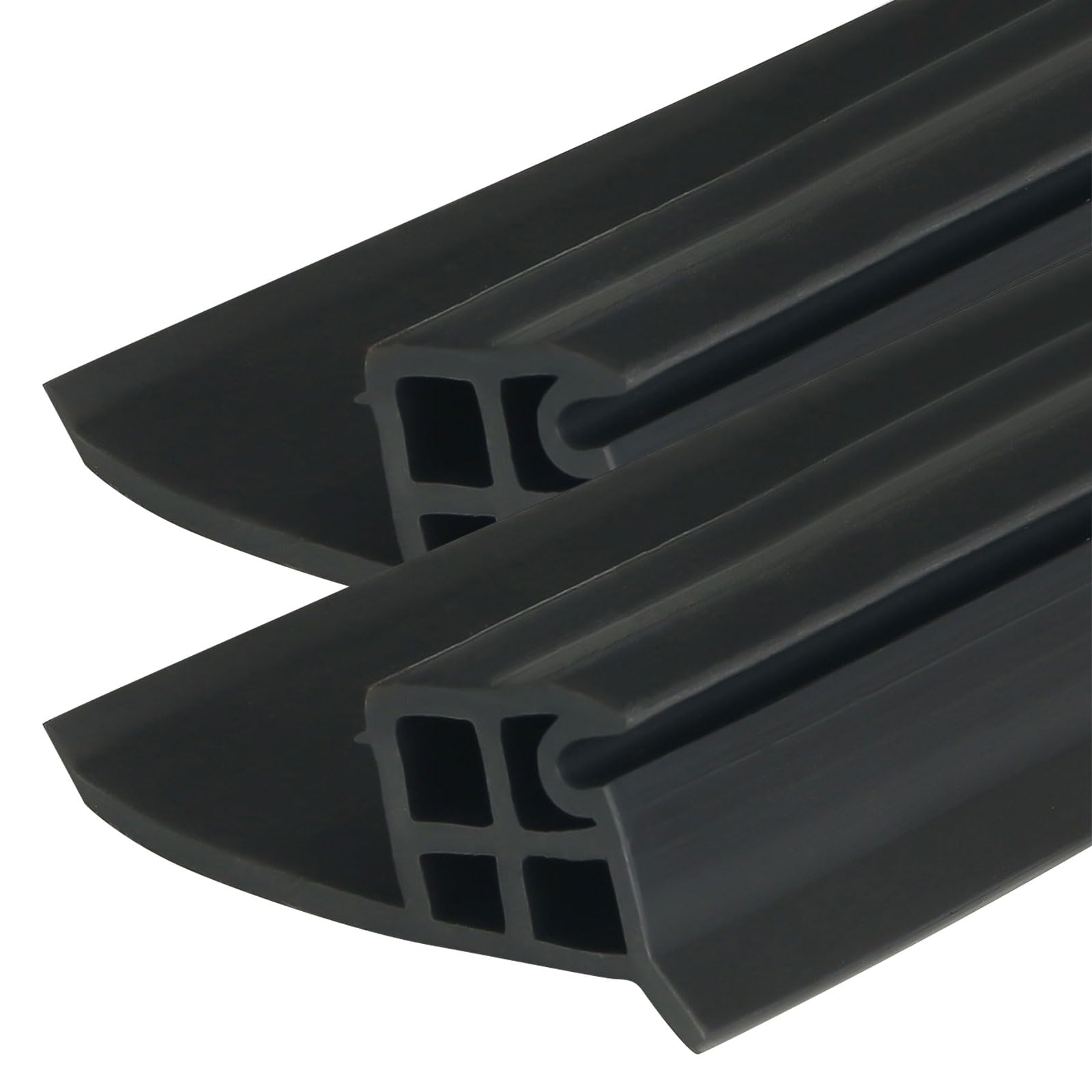 0.5m Sliding Opening Track Guard Constructed from Resilient Rubber Prevents and Drafts Easy Install Window Rain Obstacle
