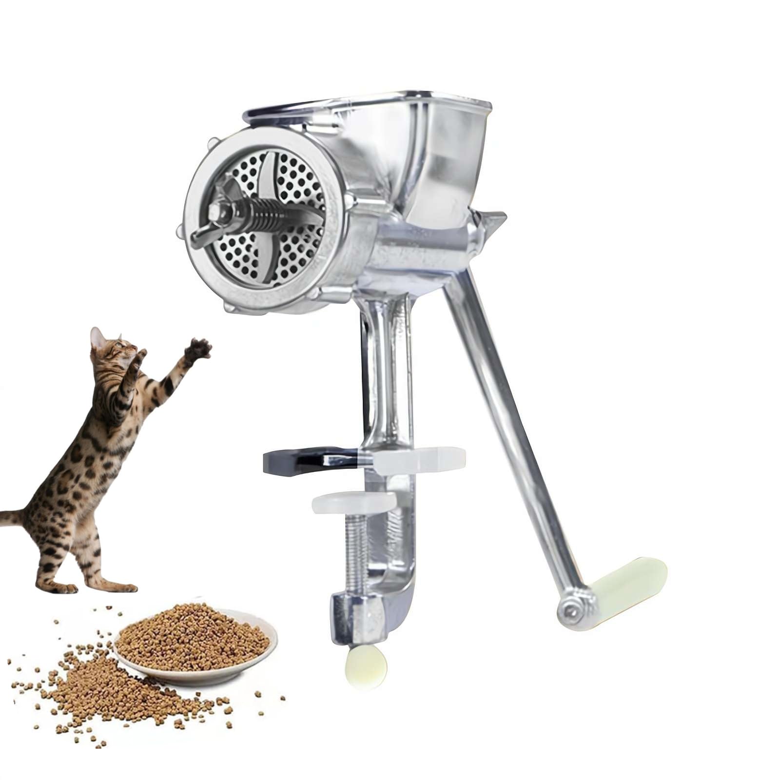 Máquina de fabricación de pellets de comida para perros y gatos,Máquina manual de fabricación de pellets de alimentos para mascotas,Herramientas manuales de procesamiento de alimentos para mascotas