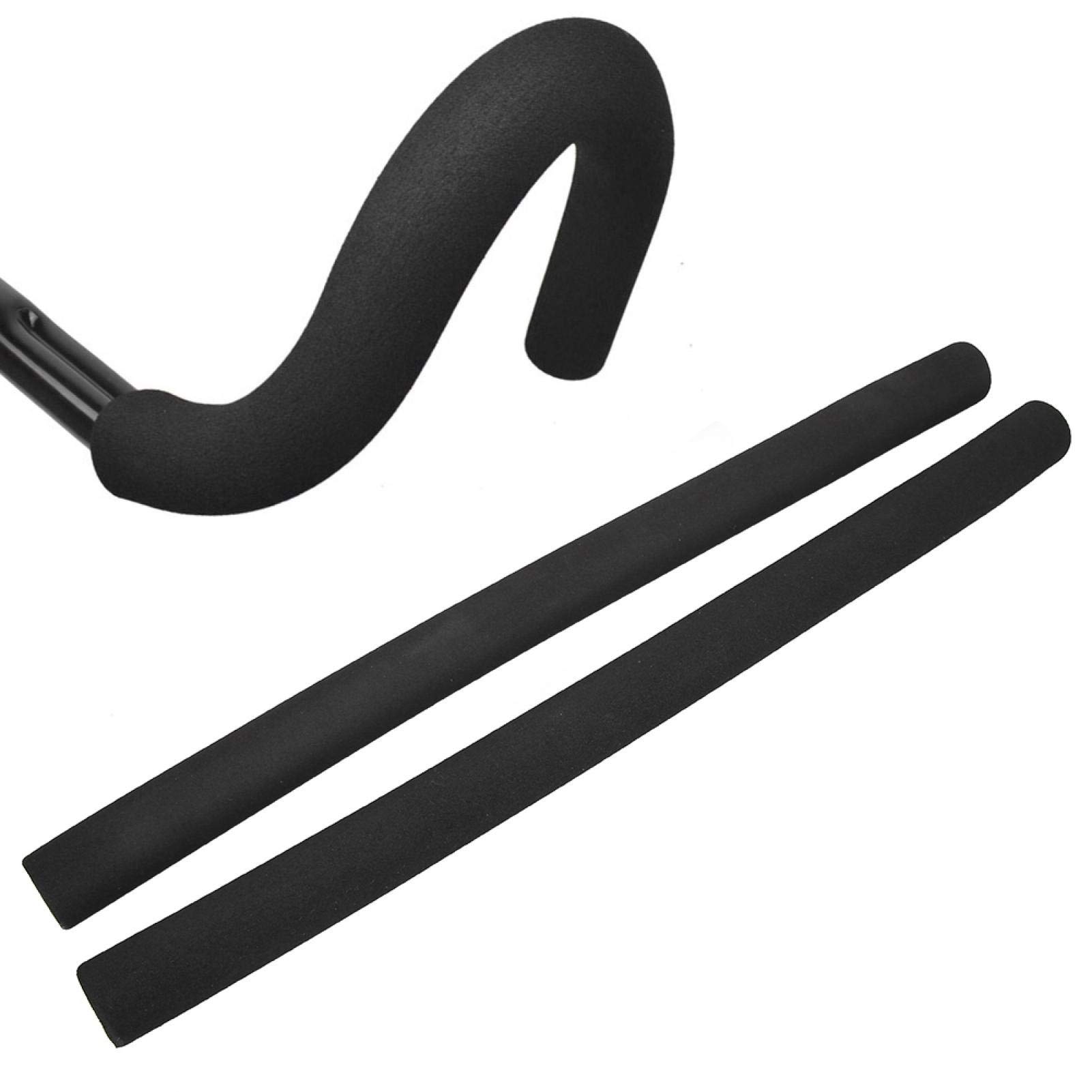Ausla Piankowa gumowa nakładka na kierownicę rowerową, 1 para uchwytów na kierownicę rowerową, gąbka, uchwyty na kierownicę rowerową, 50 x 2,2 x 3 cm (gąbka)