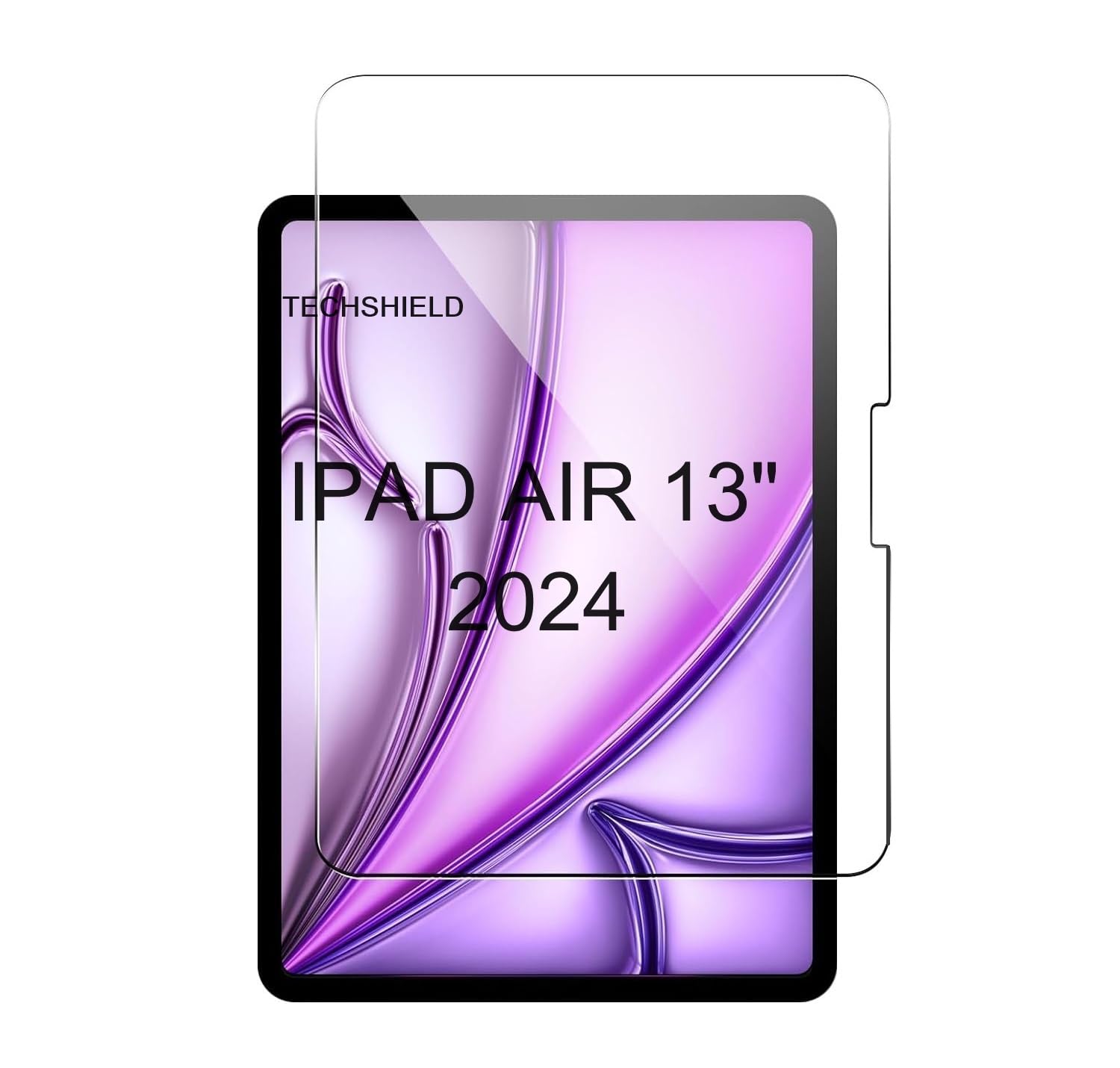 TECHSHIELD Screen Protector for iPad Air 13 inch M2 2024 6th Generation, Full Coverage Tempered Glass, [Face ID & Apple Pencil Compatible], with Easy Installation Frame, HD Clear, Anti Scratch (B0D66JPWX1) Amazon Price History, Amazon Price Tracker