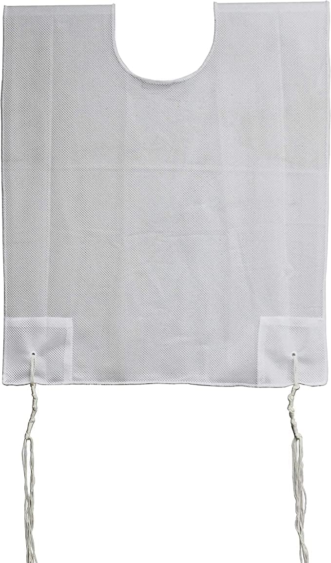 Zion Judaica Quality Mesh Tzitzit Garment 100% Polyester Certified Kosher Tzitzis Sweat Free Imported from Israel