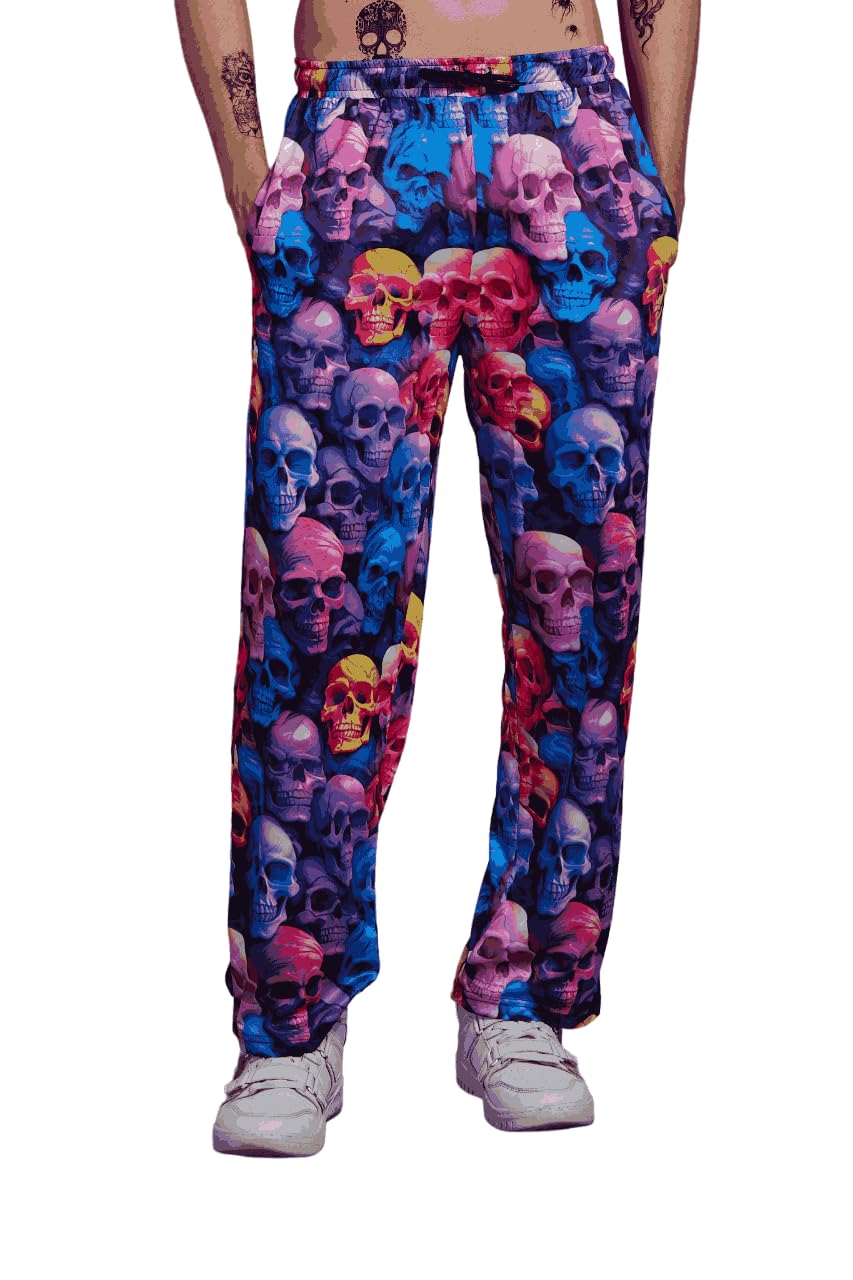 go devil Printed Joggers for Men|Men's Pajama Bottoms, Mens Cotton Pajama Pants|-picture-15