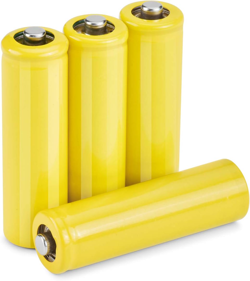 theeasyhomelife AA Size Hot Dummy Fake Battery Setup Shell, (4-Pack)