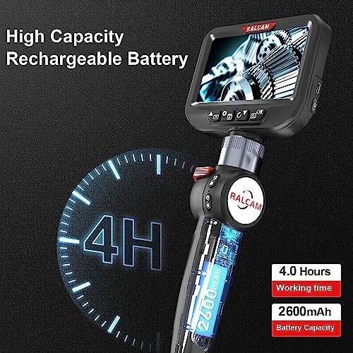 Endoscope Ralcam H4-B caméra d'inspection articulée 360 écran HD IP67 PC Android - 6