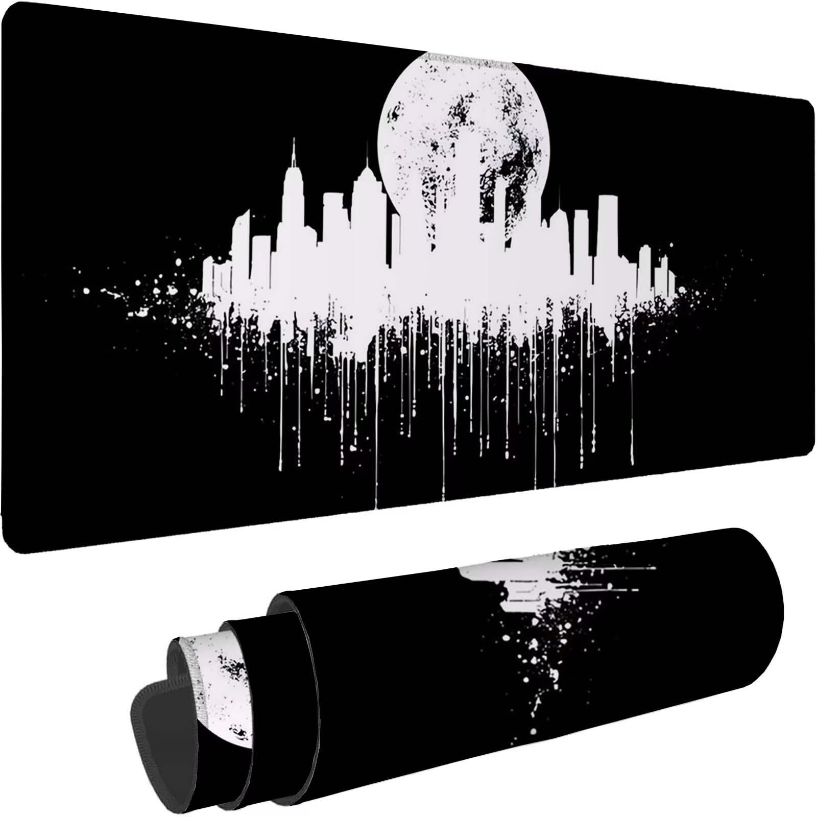 Tappetino Mouse 900x450mm | Superficie Ultra-Liscia | nero 0-z312