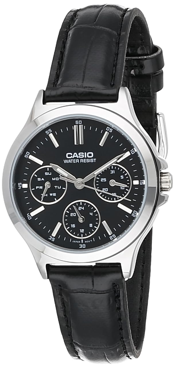 Casio Enticer Ladies Analog Black Dial Women’s Watch – LTP-V300L-1AUDF(A1149)