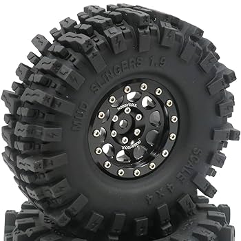 Amazon.co.jp: HOBBYSOUL 1.9 ビードロックホイールとタイヤ 高