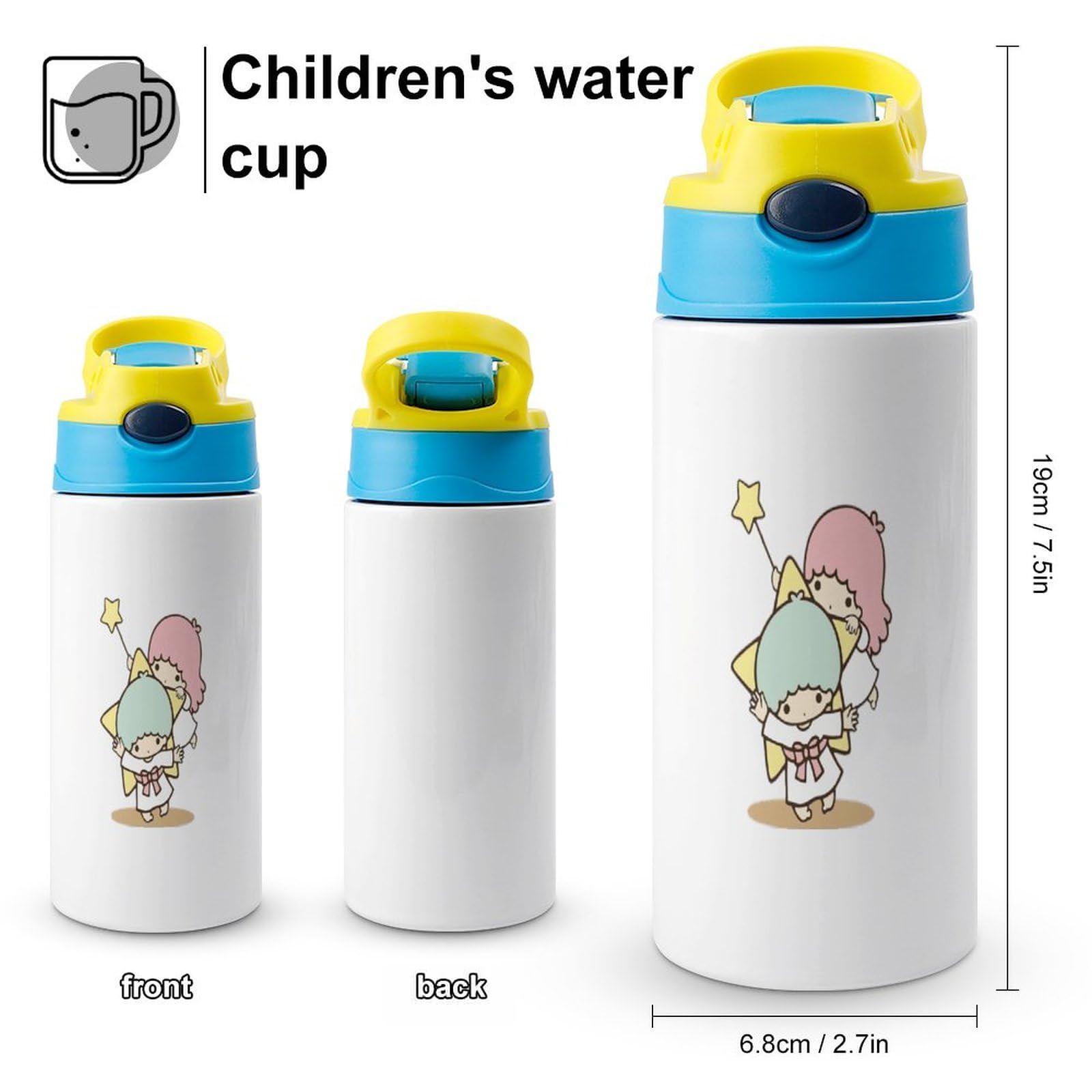 Amazon｜キキララ 子供用 水筒 キッズ 魔法瓶 ストローボトル
