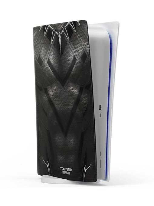 Macmerise Suit up Black Panther Skins for Sony PS5 Digital Edition