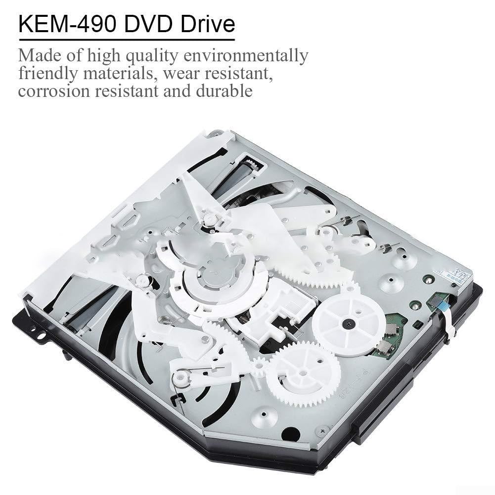 Lecteur de disque de rechange PS4 prenant en charge les formats BluRay, DVD, CD, lecteur optique portable pour une expérience de jeu et multimédia fluide