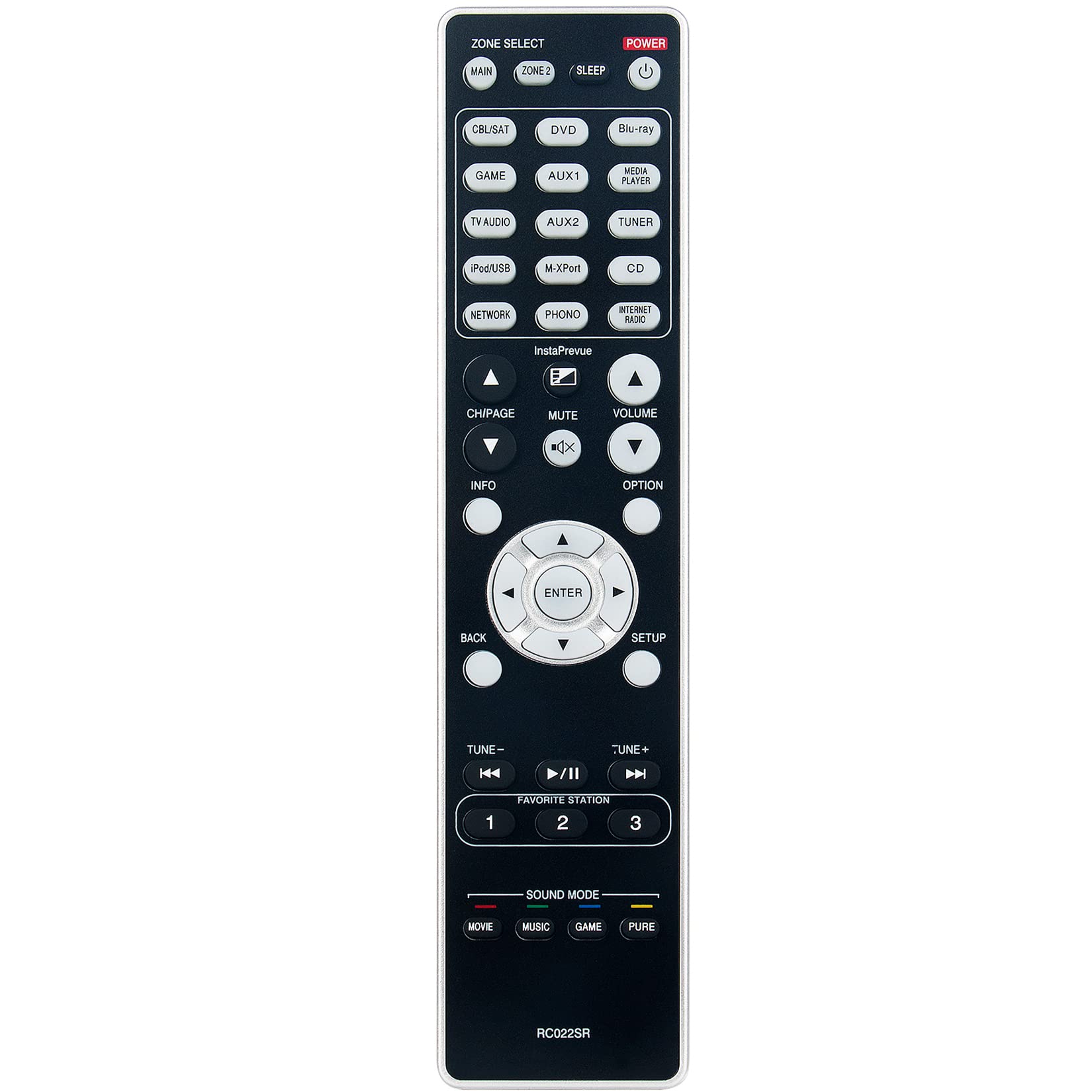 Amazon.com: RC022SR Replacement Remote Control Applicable for