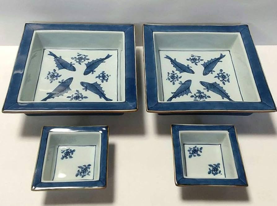 Amazon.co.jp: 有田焼 源右衛門窯 染付 向付 2客セット : ホーム&キッチン Amazon.co.jp: 有田焼 源右衛門窯 染付 向付 2客セット : ホーム&キッチン