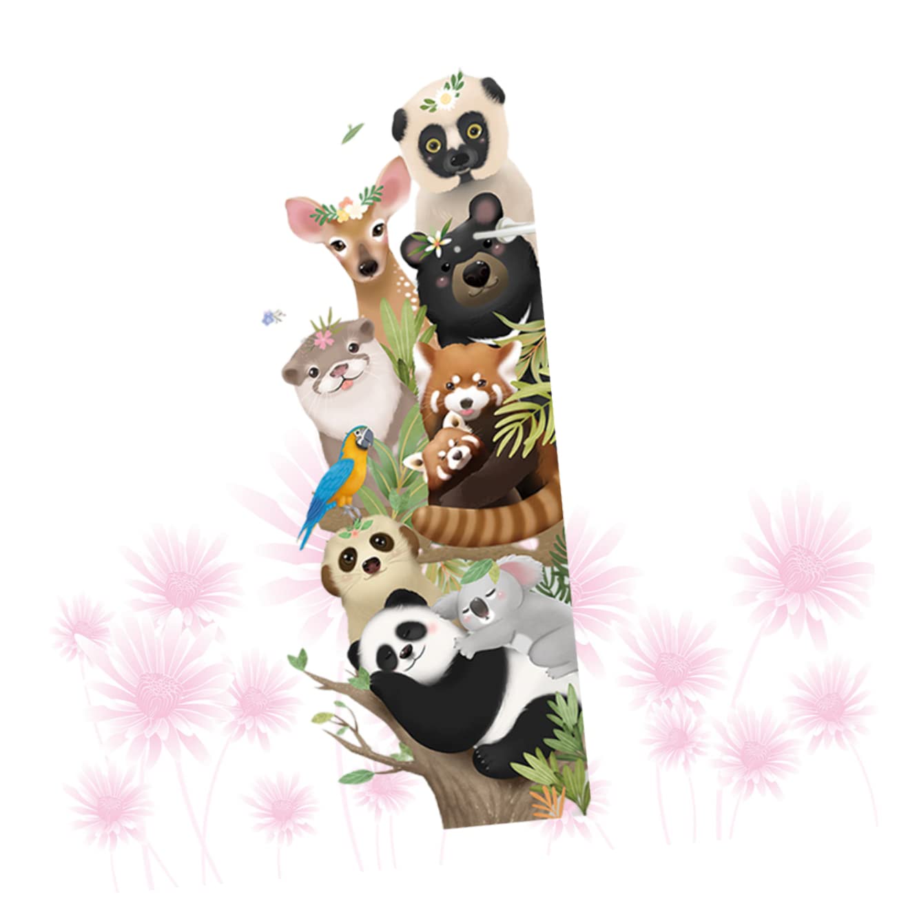 Uonlytech 3pezzi Sticker Murale Animali Creativi Adesivi Rimovibili Per Decorazione Camera e Salotto Facile Da Applicare Adatto Superfici Lisce Resistente