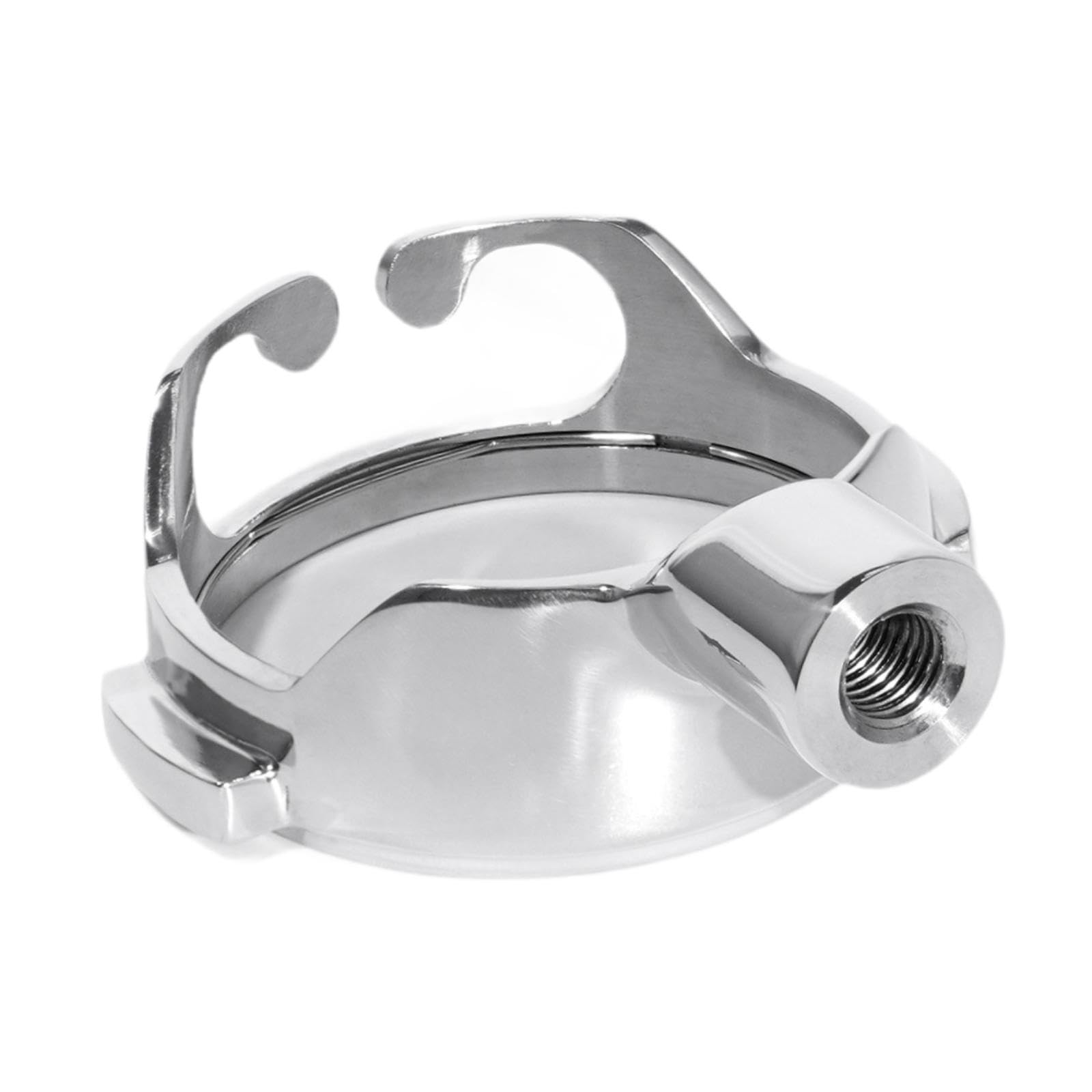 Pieza de Repuesto para El Cabezal Del Compatible con Accesorios E61, Portafiltro Sin Fondo de 58 Mm con Doble Orejeta para Cafeteras