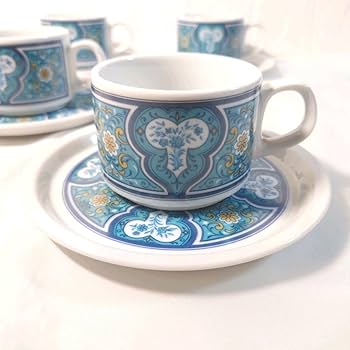 Amazon.co.jp: ノリタケ 昭和レトロ カップ＆ソーサー 4客