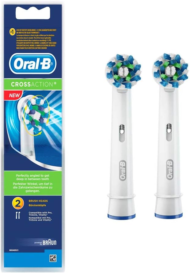 Oral B Toothbrush Refills Cross Action