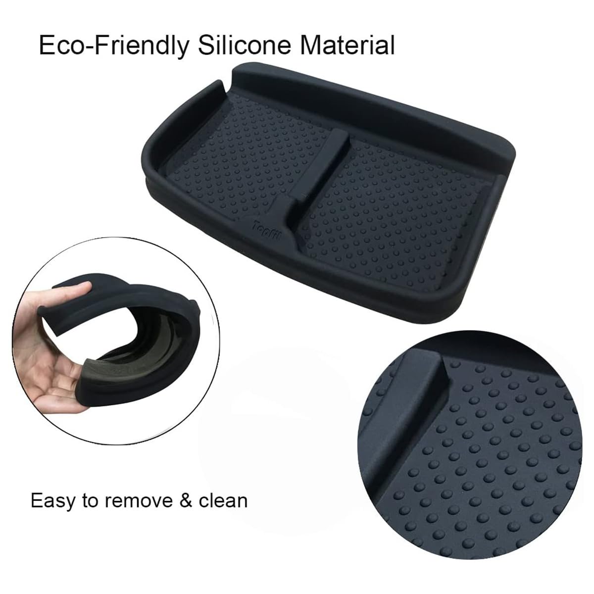 Tappetino Anti-scivolo Per Cruscotto Auto | Supporto Universale In Gomma Per Cellulare | Accessori Auto