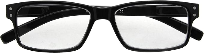 Amazon アイキーパー Eyekepper おしゃれ眼鏡フレーム バネ蝶番付き スクエア型 伊達メガネ 眼鏡枠 メガネフレーム プラスチック製 メンズ レディース 男女兼用 ケース クロス付き ブラックフレーム ファッション眼鏡 通販