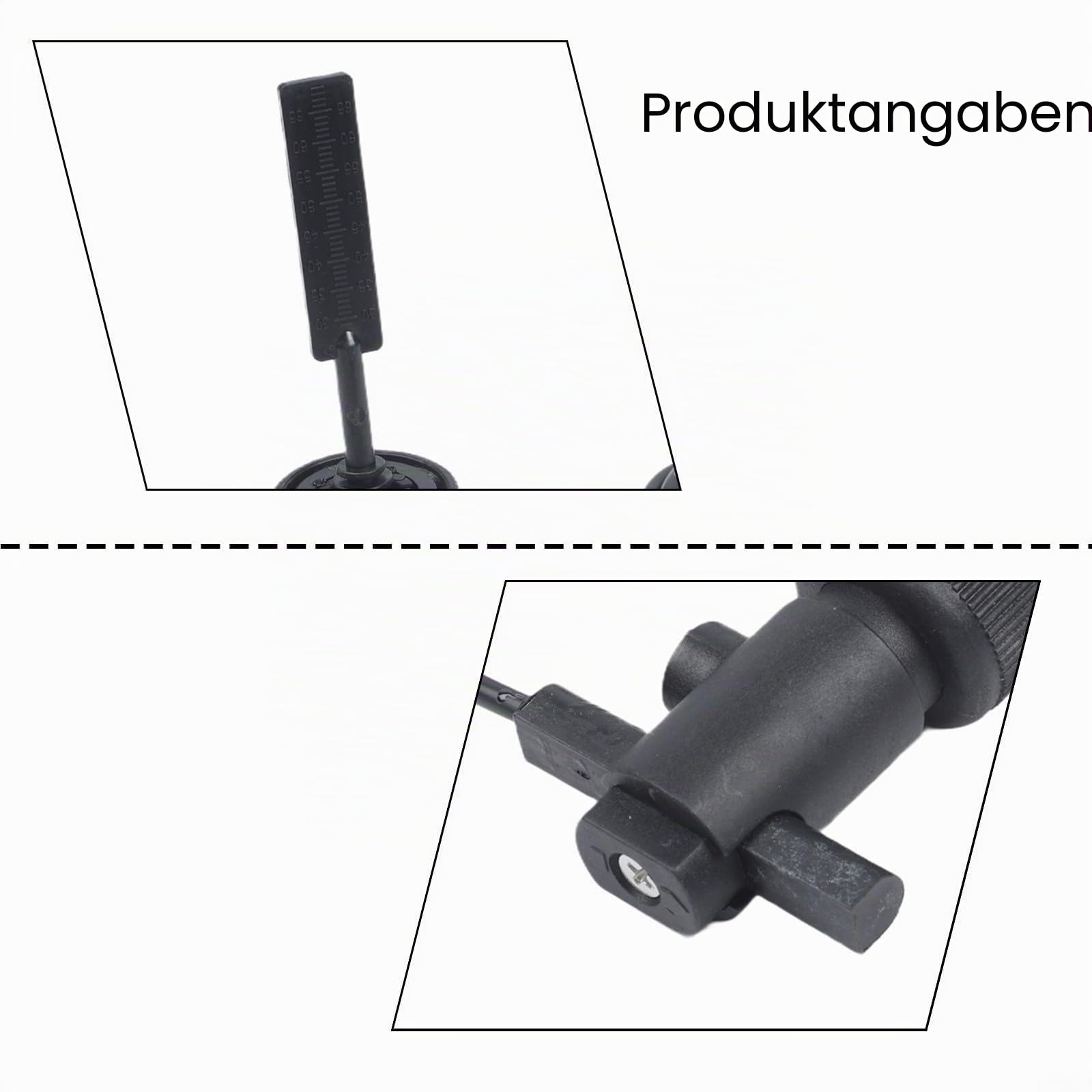 Paddle Flow Switch 100V FS-10 Wasserdurchflusssensor mit einstellbarem Durchflussregler für Wärmepumpe, Warmwasserbereiter und Zentralklimaanlagen, Schwarz