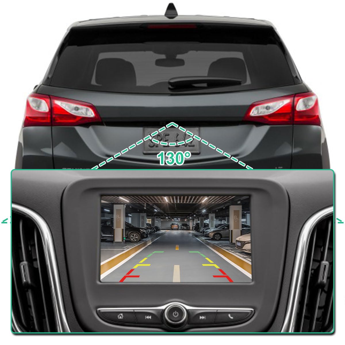 Hummer Ev Rear View Camera 2025 Suburban Universal Rear View Backup Camera For GM Trucks & SUVs ...