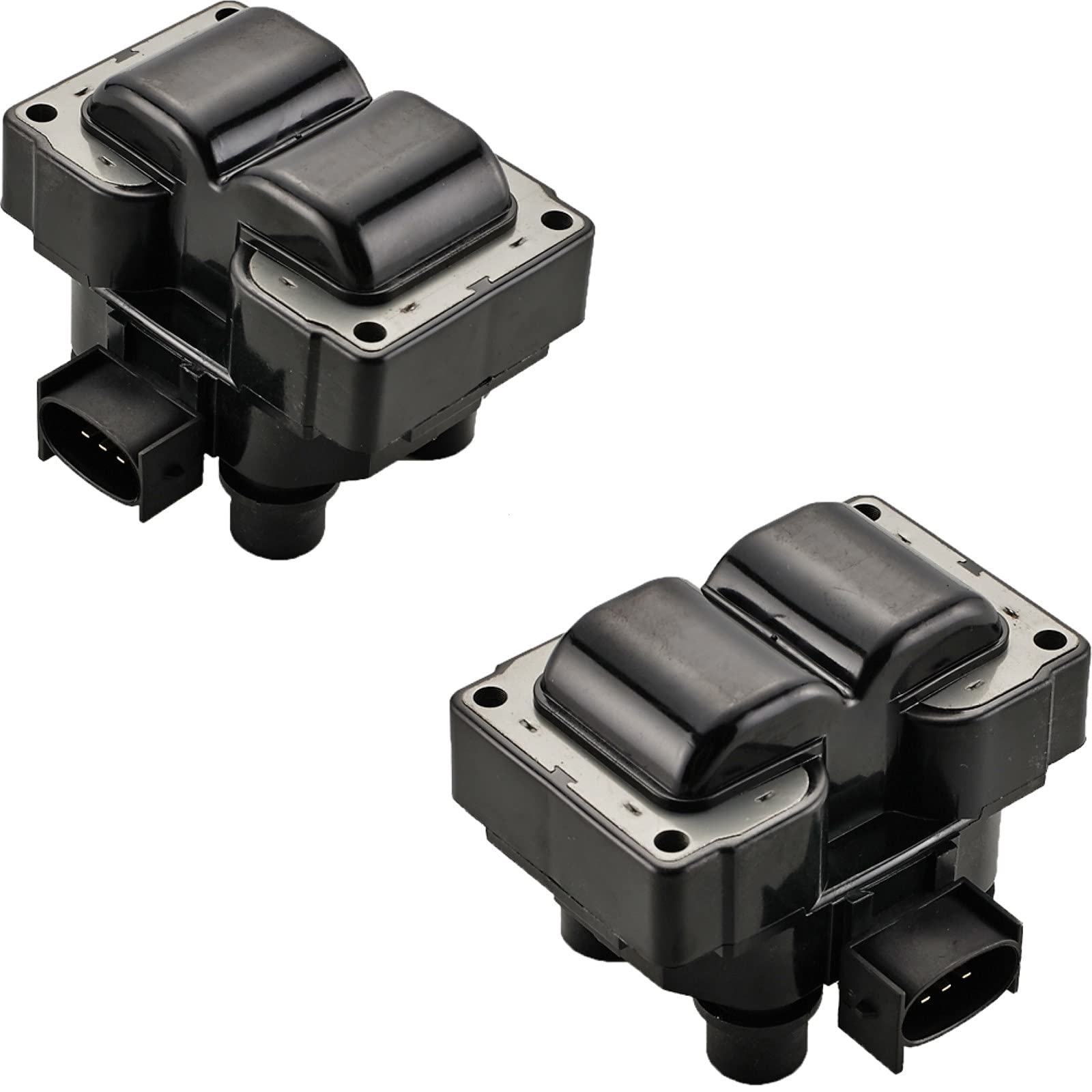 MCK 2 pcs Ignition Coil Pack Compatible With Mazda Mercury Ford Mustang Lincoln 626 B2300 Mountainee