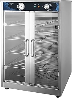 Electric Catering Hot Box Food Warmer, 5-Shelf Hot Food Warmer, Countertop Heated Holding Cabinet, Home Commercial Use, 120V 700W