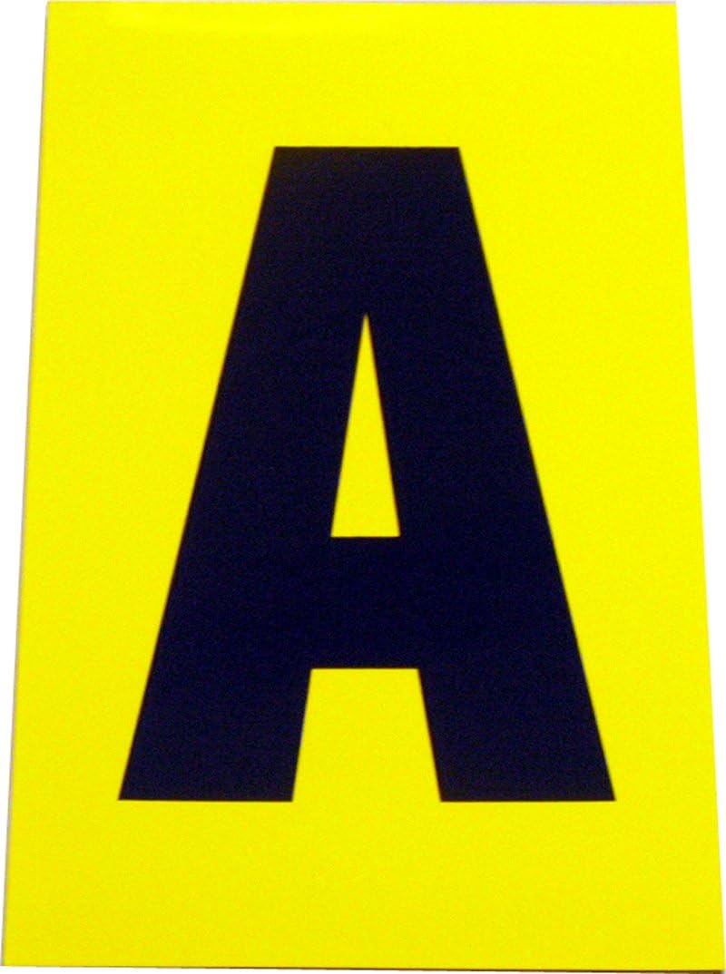 Selfadhesive Letter A 230mm high x 140mm wide, Ideal for