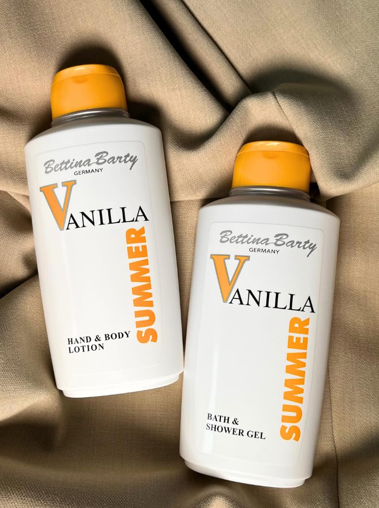 Bettina Barty Summer Vanilla Bath and Shower Gel 500 ml, multicoloured, 500 ml (Pack of 1) - Image 2