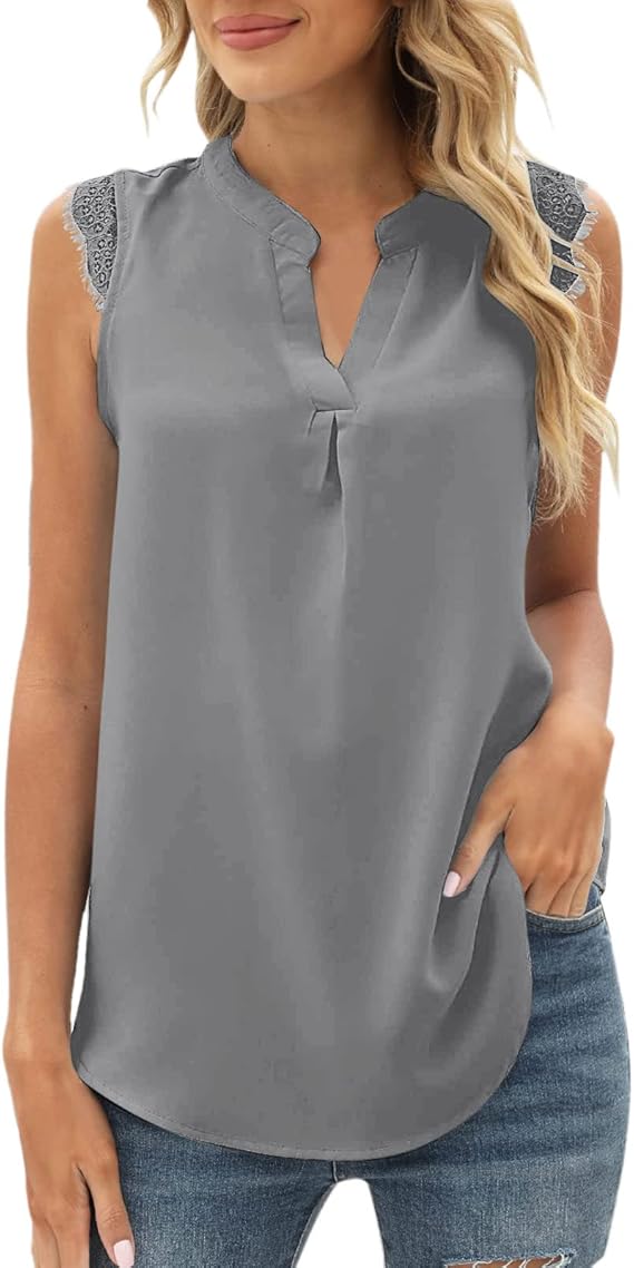 Amazon Babsully シャツ レディース 夏 コットン インナー タンクトップ 無地 ミニ スリム 短い インナー コットン Vネック 袖なし レディース ノースリーブ 上着 タンクトップ 胸元 セクシー インナー ゆったり おしゃれ 日常 キャミソール タンクトップ 通販
