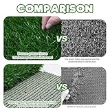 Hundetoilette Welpentoilette, 2 Stück Wiederverwendbar Hundetoilette Ersatzrasen Hundeklo für Zuhause Rasen Training Pee Pads Anwendbar Kleine Hunde(36,5 x 46 cm)
