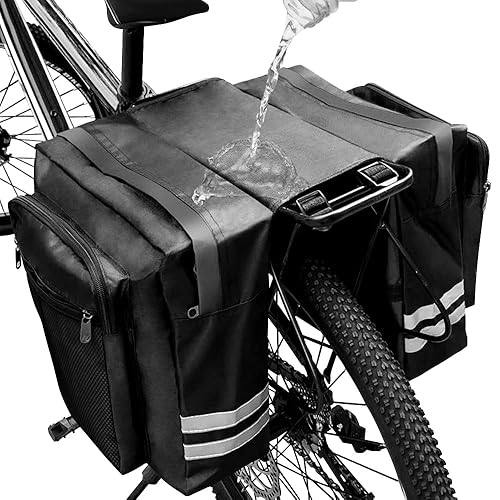 Double Pannier Bag - Black