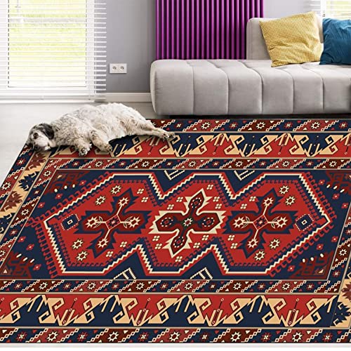 Alfombras de dormitorio de 3 x 5 pies, alfombra moderna y esponjosa para interiores, antideslizante, lavable, para mesita de noche, sala de estar o dormitorio
