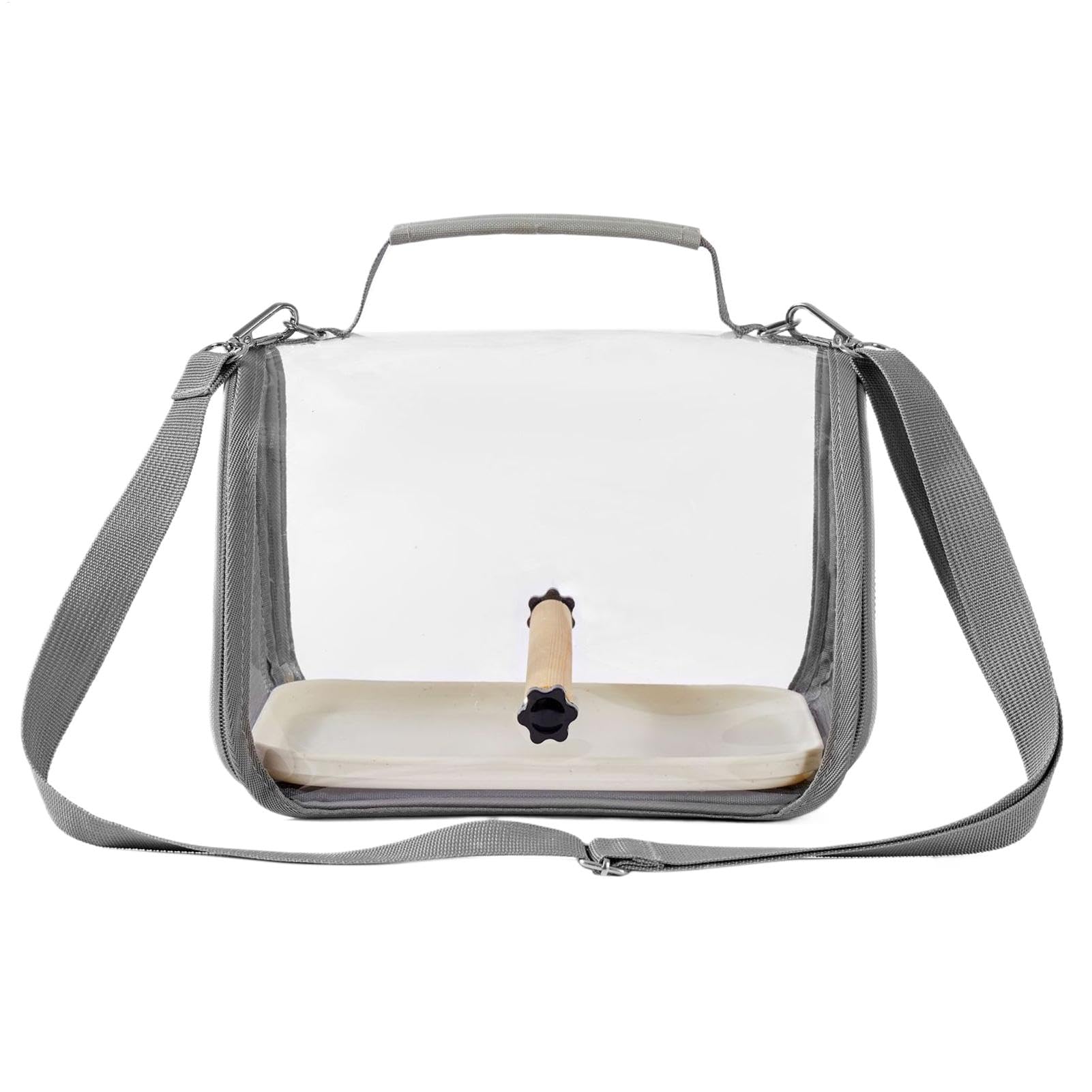 Borsa da trasporto per pappagalli, trasportino per parrocchetti con posatoio, calopsitta, piccola gabbia per il trasporto di animali domestici, parrocchetti, piccioncini, calopsitte